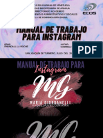 Manual de Trabajo para Instagram MG