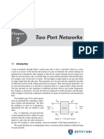 Electrical-Engineering Engineering Network-Analysis Two-Port-Network Notes
