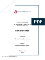 Informe "Mejora Continua"