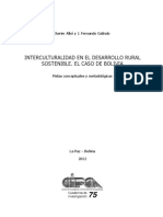 Interculturalidad en El Desarrollo Rural Sostenible