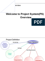 Welcome To Project System (PS)
