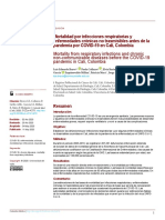 Mortalidad Por Infecciones Respiratorias y Enfermedades Crónicas No Trasmisibles Antes de La Pandemia Por COVID-19 en Cali, Colombia