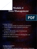 Module 4 Data Management