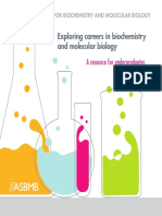 Exploring Careers in Biochemistry and Molecular Biology: A Resource For Undergraduates