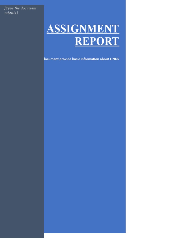 Assignment On Basics of Linux | PDF | Linux | Operating System