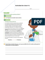 Reacciones y Ecuaciones (Quimica)