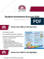 SB Presentation SIA 2020-21 Annual Report 11-9-21