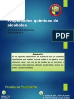 Presentación de Práctica 4. Propiedades Químicas de Alcoholes