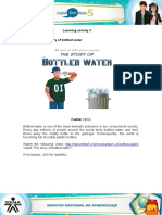 Learning Activity 3 Evidence: The Story of Bottled Water: Fuente: SENA