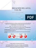 Autoionización Del Agua y El PH .Argelishp. Bioquimica I.