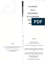 Hipnosis en La Psicoterapia de La Expresion Emotiva y La Imagineria