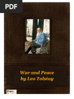 War and Peace by Leo Tolstoy