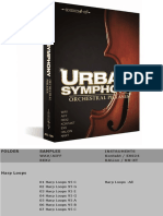 Urban Symphony Contents