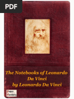 The Notebooks by Leonardo Da Vinci