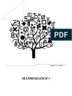 Mathematics 7: Quarter 2 - Week 1