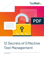 12 Secrets of Effective Test Management