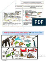 Sistem Gerak Hewan Vertebrata Dan Avertebrata