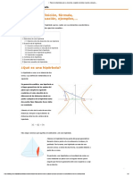 Todo de La Hipérbola - Qué Es, Elementos, Ecuación, Ejercicios Resueltos, Ejemplos,..