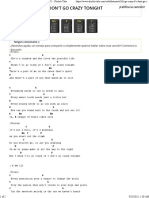 I'll Go Crazy If I Don't Go Crazy Tonight- U2 (Ukelele)