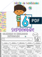 ?6to Yessi Calendario de Habilidades Septiembre 21-22