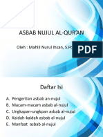 Asbab Nujul Al-Qur'an