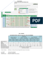 Calendarización Ugel CHZ Primaria 2018