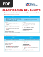 Actividades Completas Sujeto Tacito Expreso Pdf