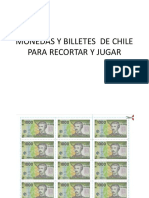 3°a-B Matemática Monedas y Billetes de Chile para Recortar (03 Al07 de Mayo)