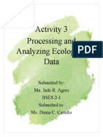 Activity 3 Processing and Analyzing Ecological Data