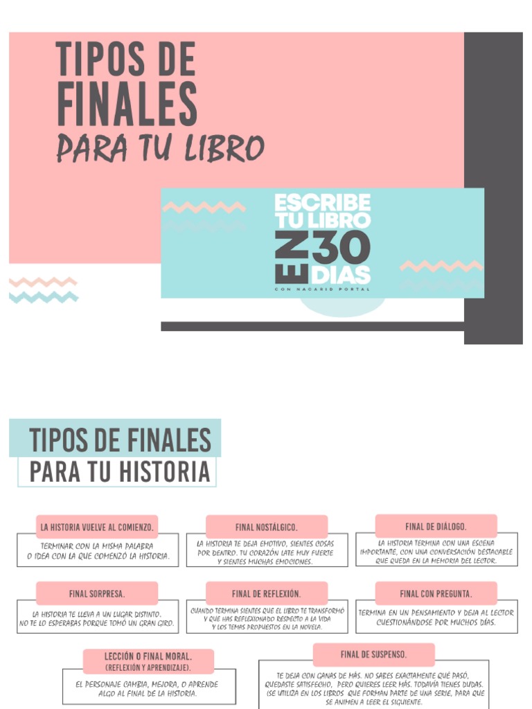 Tipos de Finales. | PDF