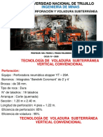 Sesión 06 - Tecnología de Voladura Subterránea Vertical Convencional