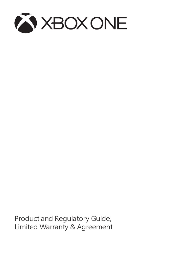 Xbox One X Manual en - Au NZ | PDF | Xbox