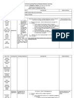 Weekly Home Learning Plan For Modular Distance Learning Dennis B. Dizon