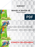 Science 7 Manuel R. Santos JR