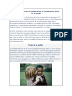 Día Internacional de La Eliminación de La Discriminación Racial