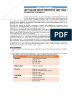 Practica 3. Evaluacion en Dieta de Chos, Lipidos y Proteinas