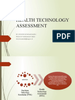 Health Technology Assessment: By: Dwi Nur Octaviani Katili Prodi Div Kebidanan Umgo Dwioctavianikatili@umgo - Ac.id