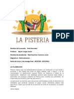La Pisteria Sa - De.cv.