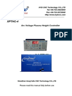 Xpthc-4: Arc Voltage Plasma Height Controller