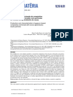 Produção e Caracterização de Compósitos À Base de Gesso Reforçado Com Partículas de Resíduo Da Agroindústria Do Cacau