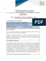 Guia de actividades y Rúbrica de evaluación - Paso 4 - Gestionando usuarios en GNU Linux