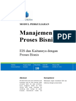 Modul 10 BPM-EIS Dan Proses Bisnis