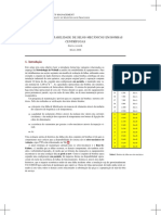 Analise de Confiabilidade em Selos Mecanicos de Bombas Centrífugas