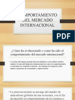 Comportamiento Del Mercado Internacional