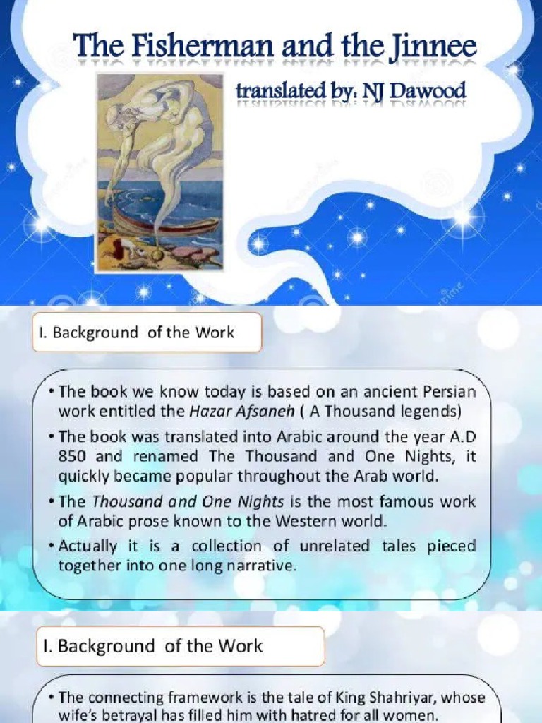 Lesson9 The Fisherman and The Jinni From A Thousand and One Nights PDF