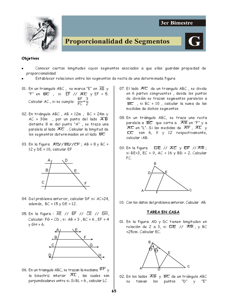 4ta Semana - Geometria | PDF | Triángulo | Tren
