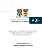 Analisis Del Consumo Energetico y Propuestas de Ee en Proceos Mineros