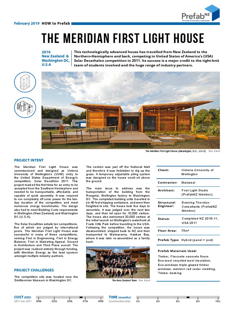 The Meridian First Light House | PDF | Economic Sectors | Building ...