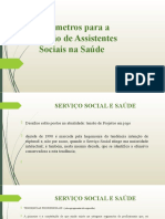 Parâmetros Para a Atuação de Assistentes Sociais Na Saúde - 2