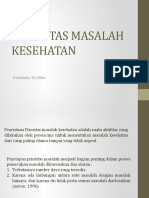 Prioritas Masalah Kesehatan - 5